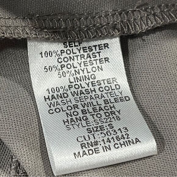 Elegant Gray Halter Maxi Dress with sequins details - Picture 9 of 14